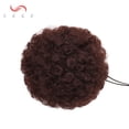 thumbnail image 2 of SEGO Short Afro Curly Puff Ponytail Synthetic Hair Extensions Fluffy Synthetic Drawstring Hair Bun Messy Updo Hairpiece for Women, 2 of 6