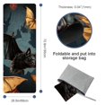 thumbnail image 4 of Bats Yoga Mat Towel with Storage Bag, 72.8"x26.8", Suitable for Yoga, Pilates, Fitness, etc. - Yoga Mat Towel，Yoga Blanket，Yoga Towels, 4 of 6