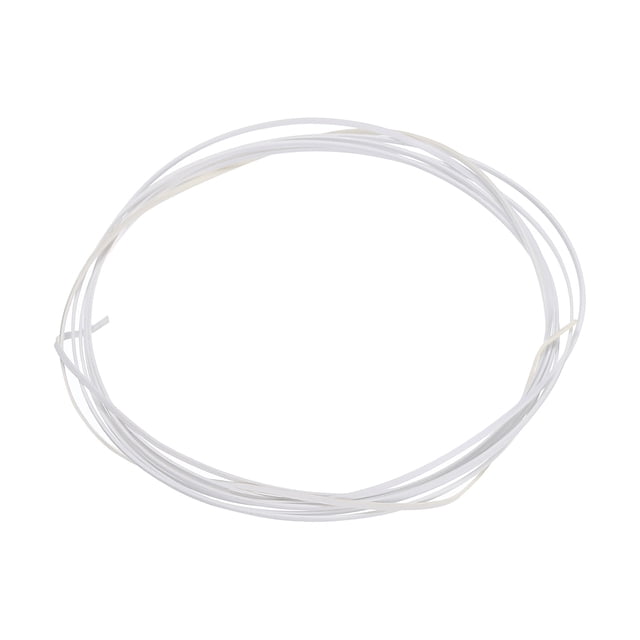 Encuadernación de plástico Unique Bargains Cordón Tira 1650x1x0,5mm Blanco 1 Paquete