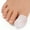 Clear, variant on Promifun Gel Toe Caps, 16 Pack Toe Protectors for Women, Silicone Toe Covers Sleeves for Men, Blisters, Corns, Friction Pain Relief (Multi-Size)