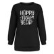 thumbnail image 4 of ICHUANYI Clearance Women Classic New Year Christmas Print Crewneck Long Sleeve Loose Sweatshirt Tops ICHUANYI "ICHUANYI", 4 of 6