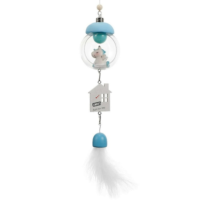 Christmas Wind Chime 1Pcs Silver Metal Wind Chime Durable Home Decoration