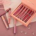 thumbnail image 2 of HHBEAUTY 6Pcs Matte Liquid Lipstick Makeup Set, Matte liquid Long-Lasting Wear Non-Stick Cup Not Fade Waterproof Lip Gloss, Gift for Women, 2 of 9