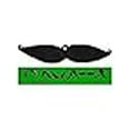 thumbnail image 3 of Façonne-le 6 Façons Moustache Noire Accessoire de Costume, 3 of 3