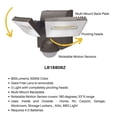 thumbnail image 4 of IQ America Battery-Powered Motion Security Flood Light 800 Lumen LED BZ, 4 of 5
