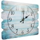 thumbnail image 3 of Reloj de pared decorativo creativo rectangular para dormitorio, reloj de pared de estilo vintage., 3 of 5