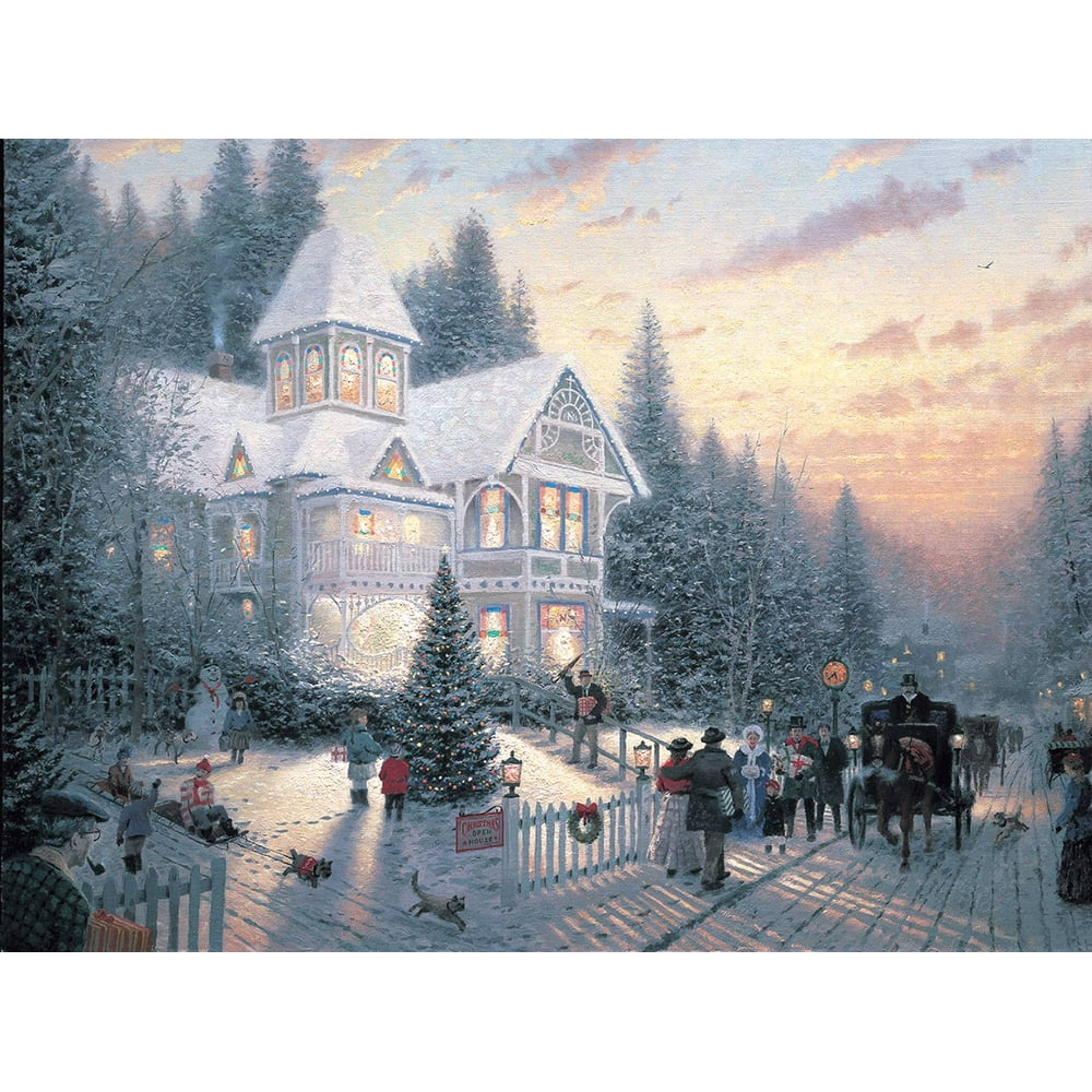 Ceaco Thomas Kinkade Victorian Christmas Puzzle