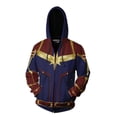 thumbnail image 4 of Sudadera con capucha de la película Avengers Endgame Quantum Realm de 2019, chaqueta con tecnología avanzada, disfraces de cosplay, sudadera con capucha del Capitán Marvel, 4 of 5