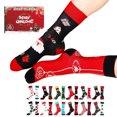 thumbnail image 3 of Calendario de Adviento de Navidad WANGXIAOYU Cuenta regresiva de 24 días calcetines de Navidad, 3 of 6