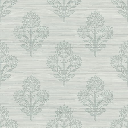 Roommates Studio Light Blue Auden Peel and Stick Wallpaper 30.75 Sq. ft