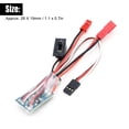 thumbnail image 3 of Controlador de velocidad de motor RC bidireccional ESC de 30 A y 4-8 V para coche, barco y escala 1/16, 1/18 y 1/24 sin freno, 3 of 14