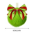 thumbnail image 3 of 12pcs 2025 Christmas Decorations,Green Christmas Balls,Holiday Decor for Christmas Tree Thanksgiving Party Wedding Hanging Ornament,Gift Box,2.36IN,Color, 3 of 8