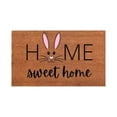 thumbnail image 1 of Hearth & Gear Easter Line Bunny Floor Mat Velvet Happy Easter Floor Mat Velvet Bunny Welcome Floor Mat Holiday Floor Mat Large Rug Cupcakes And Blanket 6x8 Area Rugs Carpets And Rugs Warm Lap Blanket, 1 of 5