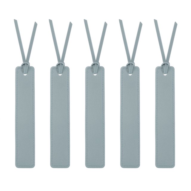 Uxcell 10 Pcs Marcador de Cuero, Marcadores de Páginas de Costura Clásica con Cuerda de Cuero para Lectura de Libros, Accesorios para Amantes de Libros, Escritores, Hombres, Mujeres, Profesores, Rosa