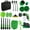 Green, variant on Pecham 20PCS Car Detailing Kit, Car Detailing Brush Set, Auto Detailing Drill Brush Set, Car Detailing Brushes, Car Wash Kit, Car Accessories, Car Cleaning Tools Kit for Interior, Exterior, Wheels