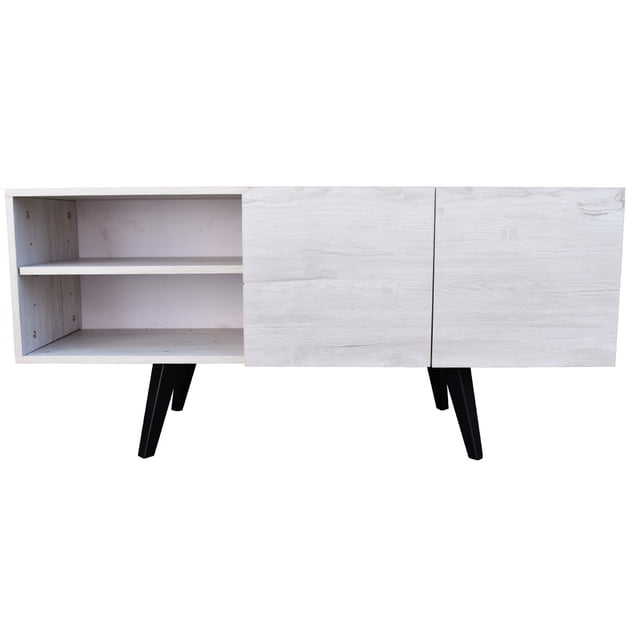 Mueble para TV de 50' HOGARE Centro de Entretenimiento Suecia con patas de madera