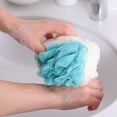 thumbnail image 5 of TOPRenddon Bath Sponges Loofahs 60g Large Size, Shower Sponge Exfoliating Cleaning Bath Loofa Body Scrubber Balls for Women Men Children Washing, 5 of 7