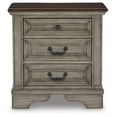 thumbnail image 4 of Signature Design by Ashley Casual Lodenbay Nightstand Antique Gray/Brown, 4 of 8