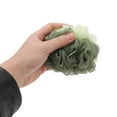 thumbnail image 3 of Unique Bargains Two Color Bath Shower Loofah Sponge 1 Pc Green, 3 of 5