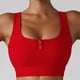 thumbnail image 4 of Sujetador deportivo de alta resistencia a prueba golpes secado rápido transpirable u Masajeadores cuello Seamless bralette para Correr Yoga, 4 of 6