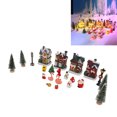thumbnail image 1 of Christmas Village Houses, Exquisite European Style Innovative Christmas Village Set  for Home for Coffee Shop, 1 of 8