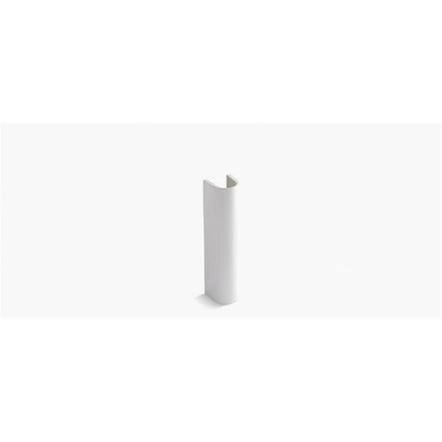 Kohler 5246-0 Piédestal à Ailettes&44; Blanc