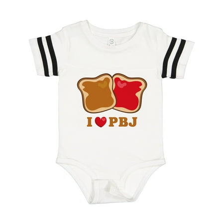 

Inktastic I Love PBJ 2 Gift Baby Boy or Baby Girl Bodysuit
