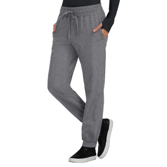 KOI Basics 741 Women's Gemma Jogger Scrub Pant Heather Grey XXSP