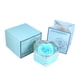 thumbnail image 5 of Caja de joyería Salvador con flores rosas Azul, 5 of 10