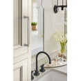 thumbnail image 2 of Amerock Balon 6-5/16 inch (160mm) Center-to-Center Satin Nickel Cabinet Pull, 2 of 6
