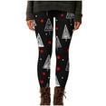 thumbnail image 2 of Gamivast Christmas Workout Leggings for Women Plus Size Holiday High Waisted Graphic Leggings Soft Comfy Compression Pants Smoothing Full Length Stretchy Funny Xmas Pant, 2 of 6