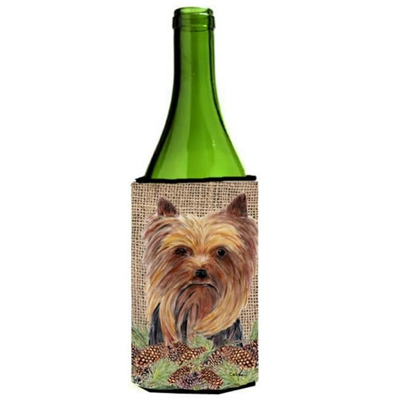 Yorkie Wine bottle sleeve Hugger - 24 oz.