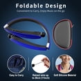 thumbnail image 4 of Auriculares Bluetooth AMORNO, banda plegable para el cuello con micrófono, 4 of 7
