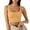 c01Yellow, variant on JGGSPWM Womens Square Neck Longline Sports Bra Workout Crop Tank Tops Padded Yoga Camisole with Built in Pads White M