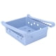 thumbnail image 5 of Caja de almacenamiento extraíble para refrigerador, estante de almacenamiento para nevera y congelador de frutas para el hogar y la cocina (azul claro), 5 of 8