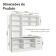thumbnail image 3 of Cocina Integral Completa Armario de Vidrio Madesa Agata BC 01, 3 of 6