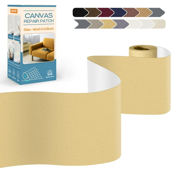 Cinta Reparadora de Lona KING MOUNTAIN 10x160 cm Impermeable Beige