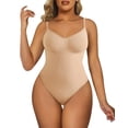 thumbnail image 1 of Body Shapewear SHAPERX Tanga con control de barriga beige S/M, 1 of 6