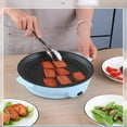 thumbnail image 3 of EIGTHTAIL 220V Multifunction Non-Stick Electric Frying Pan  Blue, 3 of 5