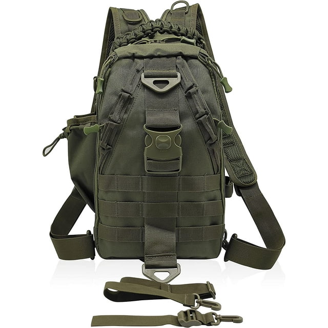 Mochila de pesca Bolsa de aparejos de pesca con bastidor de caña Bolsa de aparejos de pesca Mochila de un solo hombro Zhivalor XMWJ162-2