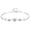 White, variant on Heart Shaped Women'S Bracelet Heart-Shaped Gift A Female Friend Student'S Sends Bracelet Bracelets