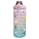 thumbnail image 2 of Botella de agua de 2L, taza de paja, deportes, viajes, escala de tiempo portátil, jarra de Fitness para beber Tmvgtek Para estrenar, 2 of 9