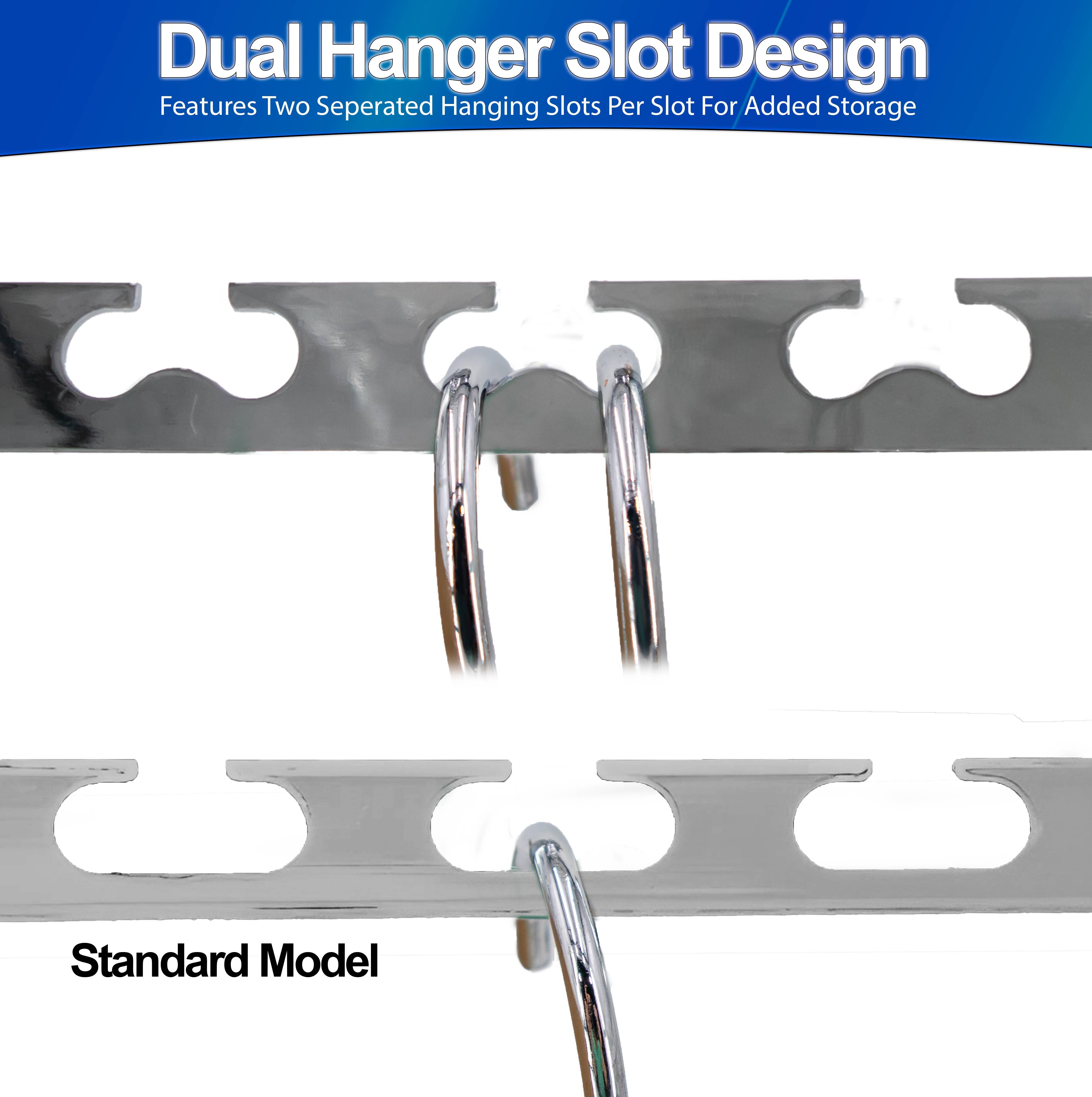 5 Star Super Deals Metal Cascading Space Saving Closet Hangers, 10 Pack - image 3 of 9