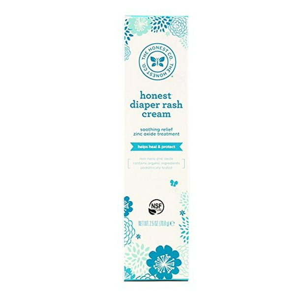 Honest Company Diaper Rash Cream, 2.5oz 2 PACK