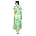 thumbnail image 4 of Bimba Women Long Cotton Kaftan Bohemian Nightgown Floral Maxi Caftan, 4 of 5