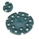 thumbnail image 2 of Wigwam Cane Grips Bamboo 12-Hole Plant Sticks Holder Vine Plant Holder Para Plantas Trepadoras Frijoles Sweet Pea 6Pcs matsuzay HA035228-00, 2 of 6