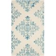 thumbnail image 2 of Safavieh Dip Dyed Ivory Contemporary Rug - 3' x 5', 2 of 2