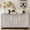 Natural Wood Wash, variant on 4 Door Wooden Storage Cabinet Sideboard Buffet. Server In Antique Natural Wood. Adjustable Shelves. & Fir Art , , Rustic. Hallway, Kitchen. 59.51 In. D, 15.61 W, 31.06 H, 88.68 Lb Rustic, Shabby