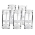 thumbnail image 5 of RENACLIPY 5-Pack Refillable Cream Bottles with Rotating Base Dispenser, Portable Skincare Containers for Travel and Home Use, 5 of 8