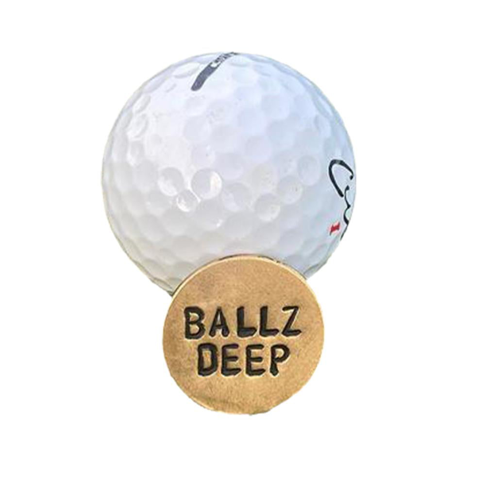 Ruifaya Funny Golf Ball Marker,Novelty Golf Ball Markers with